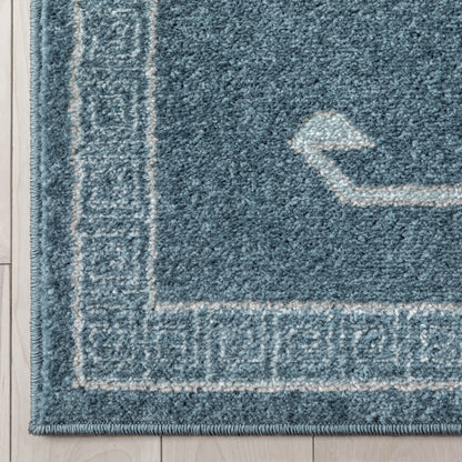 Azra Tribal Medallion Dark Blue Rug 2884
