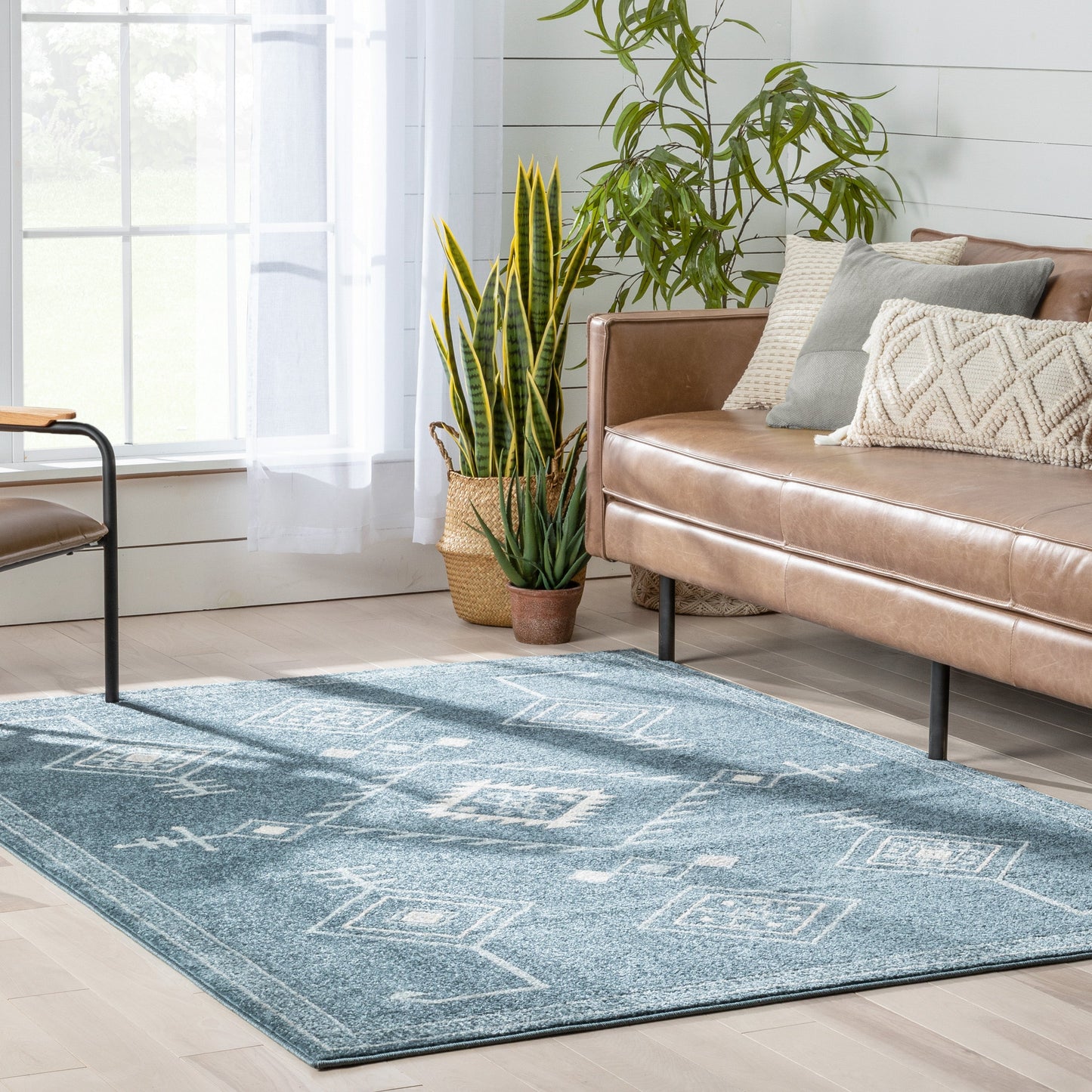 Azra Tribal Medallion Dark Blue Rug 2884