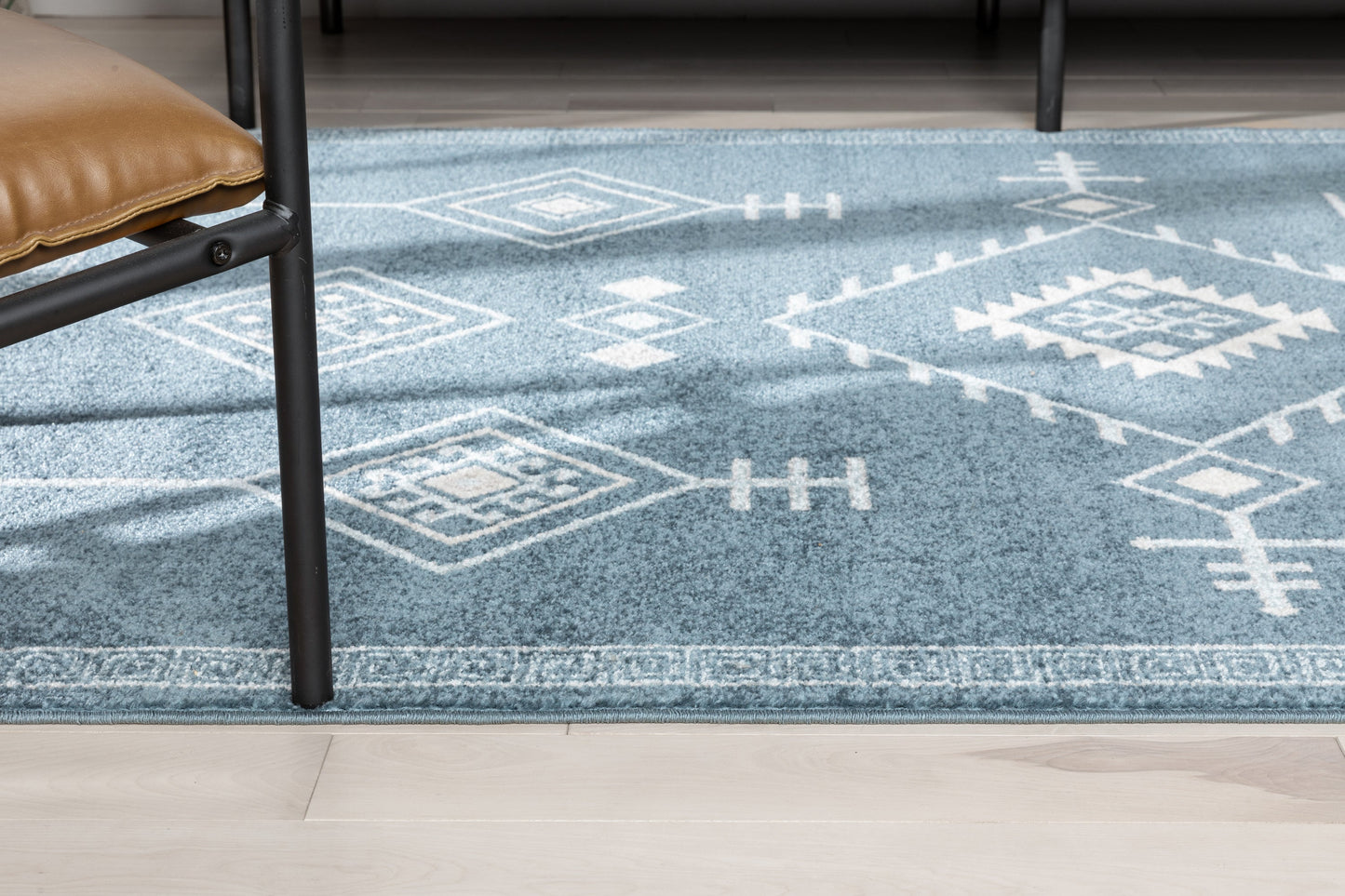 Azra Tribal Medallion Dark Blue Rug 2884