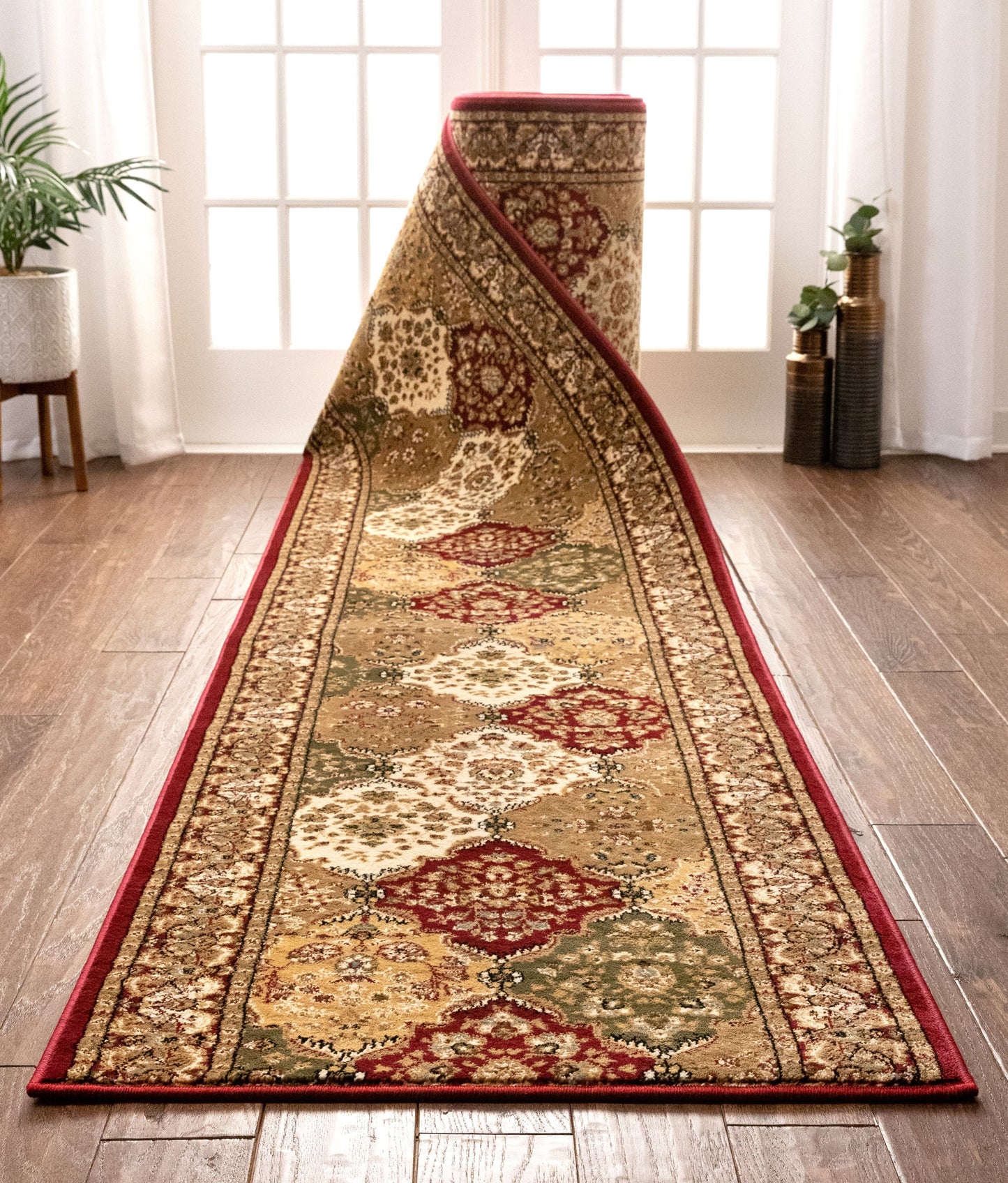 Timeless Mina-Khani Red Roll 3610R