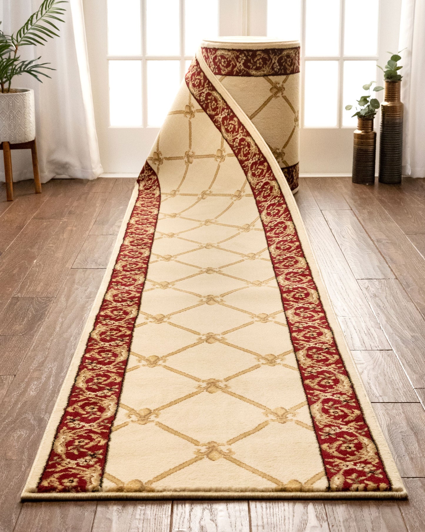 Timeless Fleur De Lis Ivory Roll 3622R