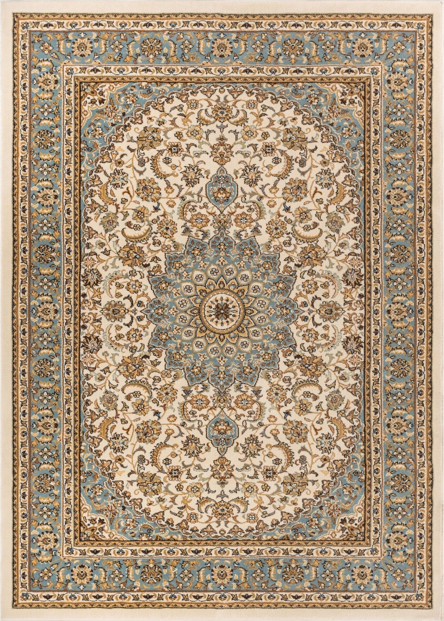 Aviva Ivory Traditional Rug 3642