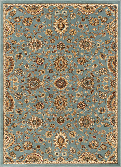Bahia Traditional Oriental Persian Blue Rug 54504
