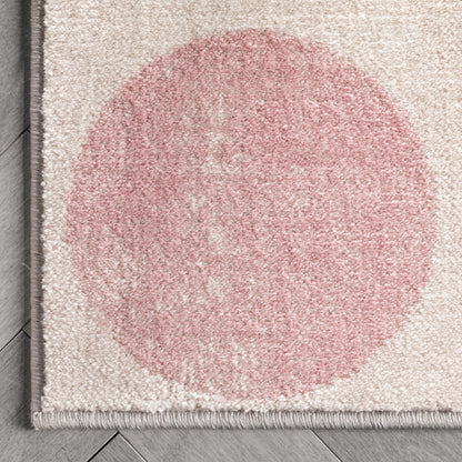 Avi Modern Geometric Grey Blush Rug 54519