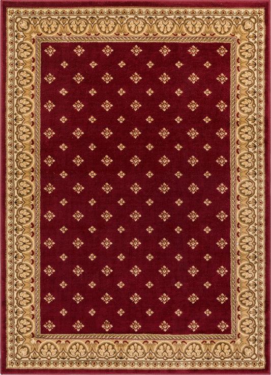 Hudson Terrace Red Traditional Rug 54890