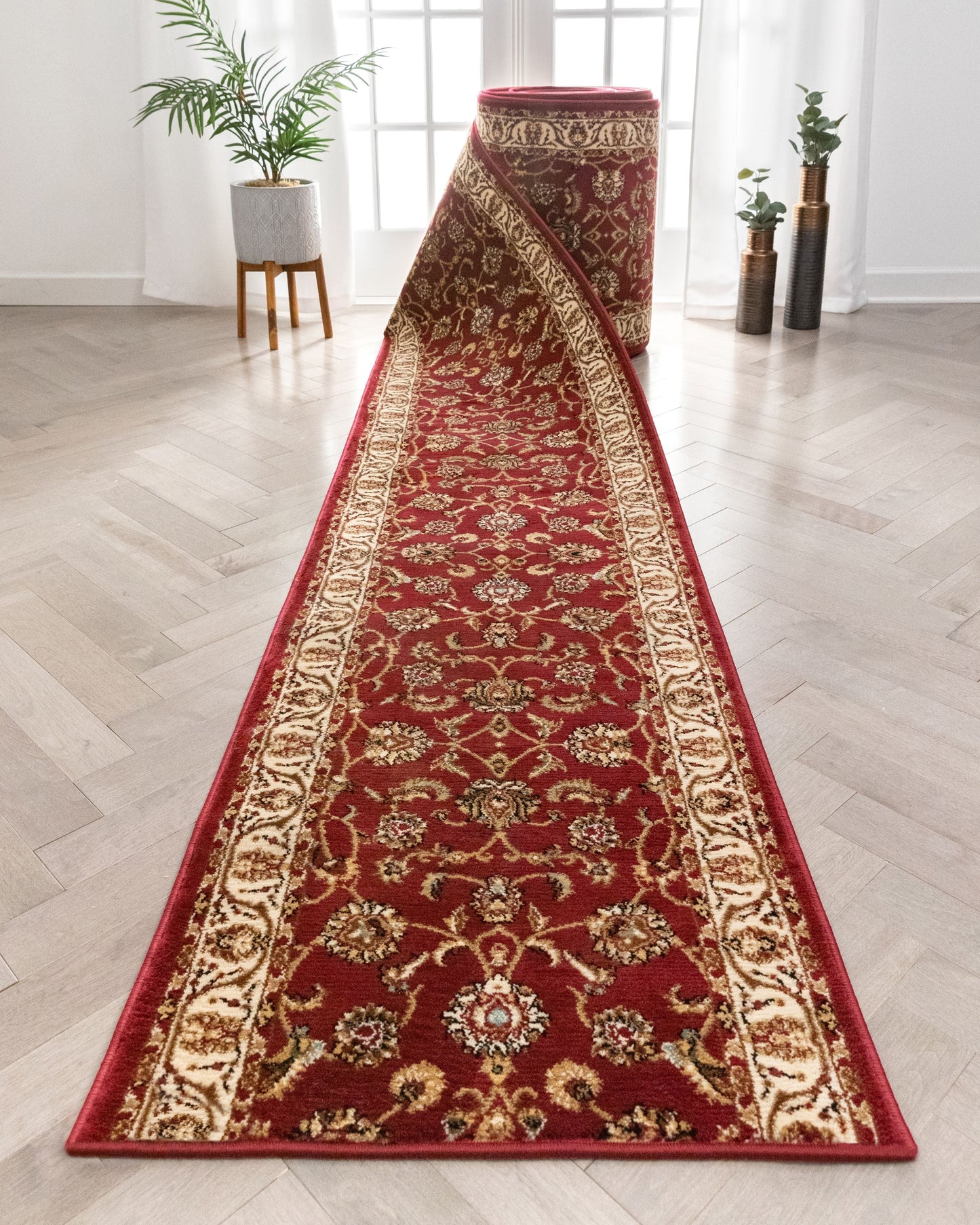 Barclay Sarouk Red Roll 54930R