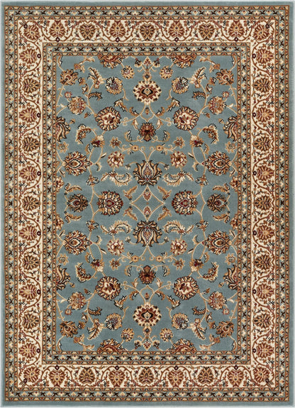 Sarouk Light Blue Traditional Rug 54936