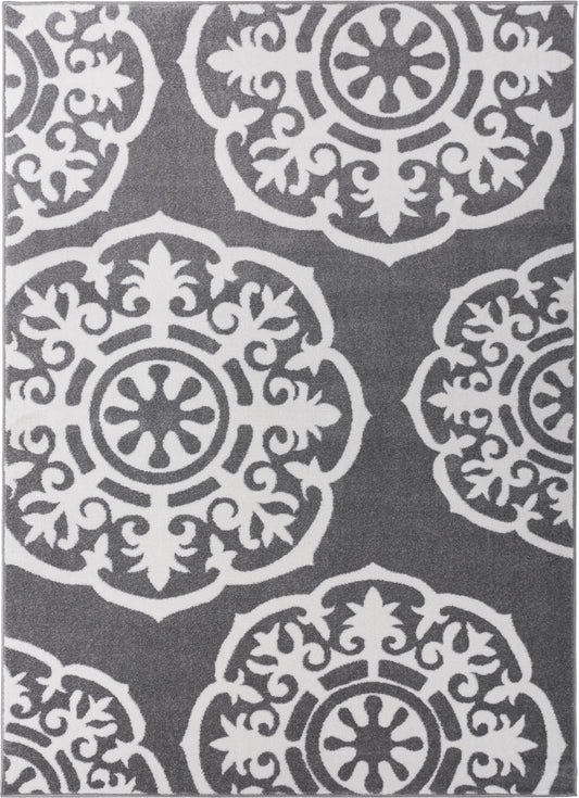 Felix Grey Modern Rug 60128