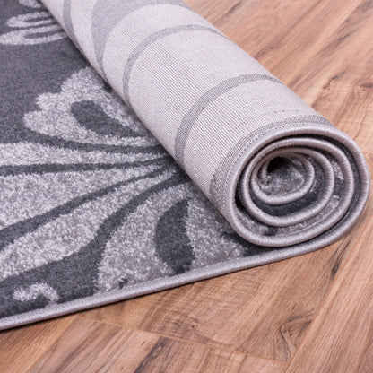 Rosetta Grey Modern Rug 60138