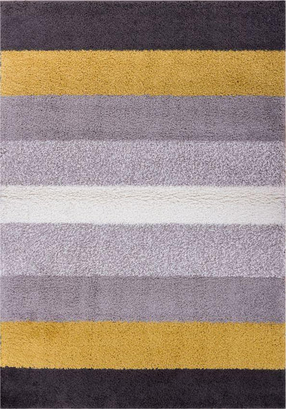 Bahama Mama Grey Gold Modern Rug 7086