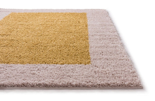 Cozumel Gold Modern Border Rug 7121