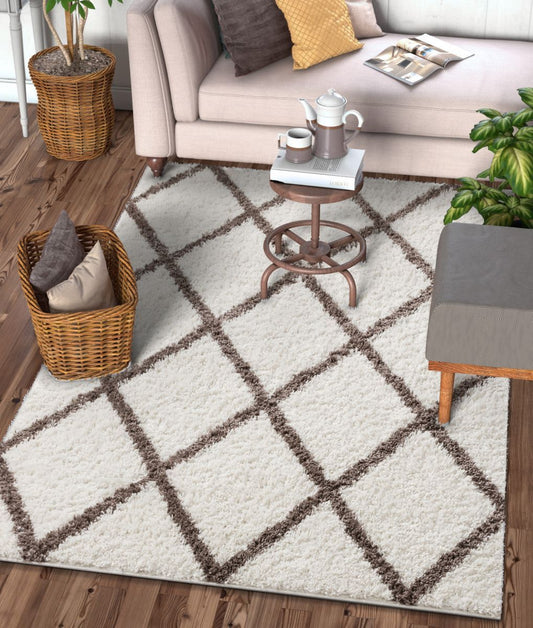 Cole Ivory Modern Rug 7882