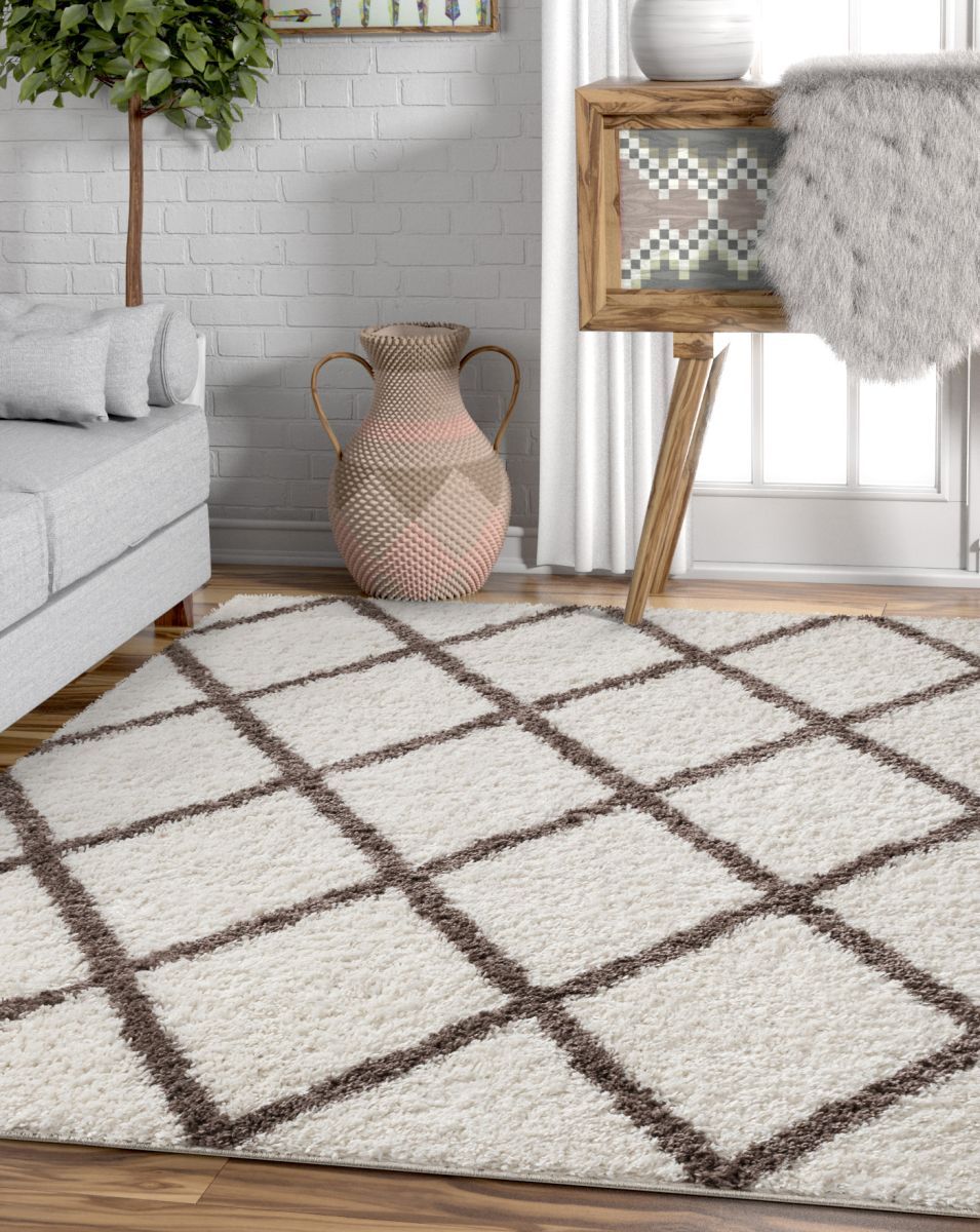 Cole Ivory Modern Rug 7882