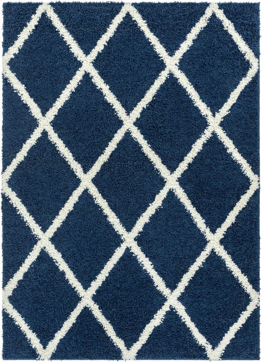 Cole Blue Modern Rug 7884
