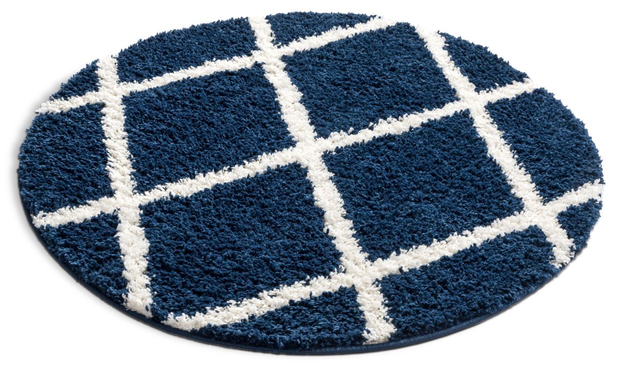 Cole Blue Modern Rug 7884