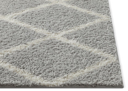 Cole Light Grey Modern Rug 7888