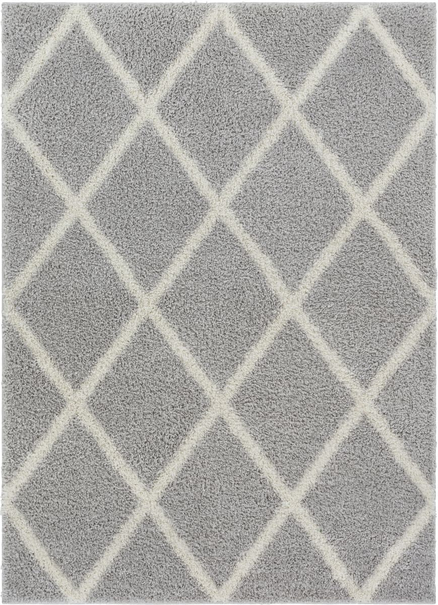 Cole Light Grey Modern Rug 7888