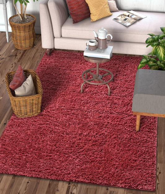 Piper Crimson Modern Rug 7910