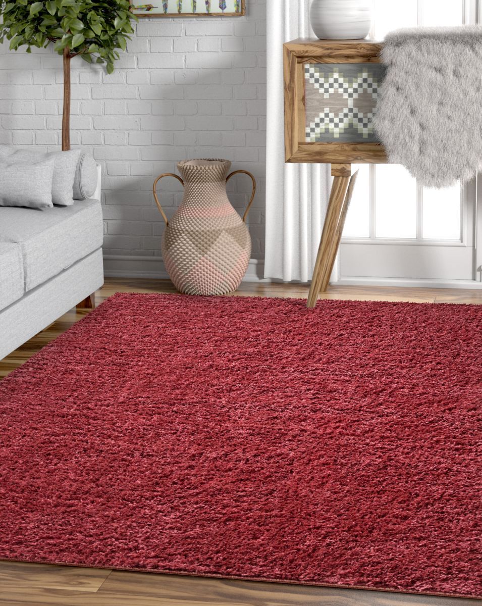 Piper Crimson Modern Rug 7910