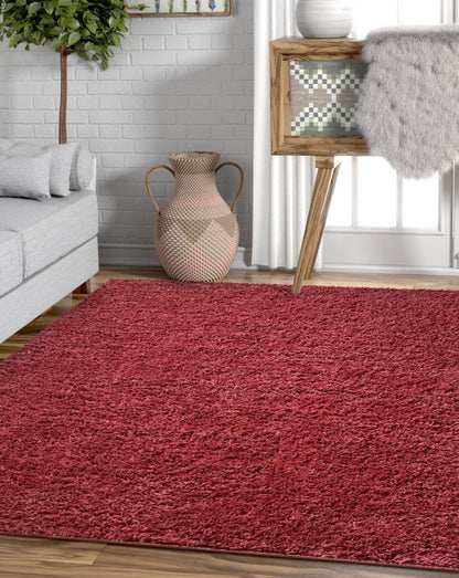Piper Crimson Modern Rug 7910