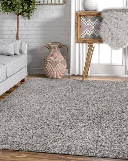 Piper Soft Grey Modern Rug 7918