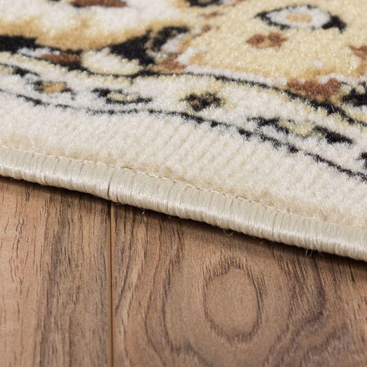 Tehran Traditional Ivory Traditional Rug 8572