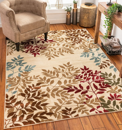 Monet Ivory Modern Rug AU-142