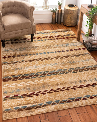 Mira Multi Modern Rug AU-152