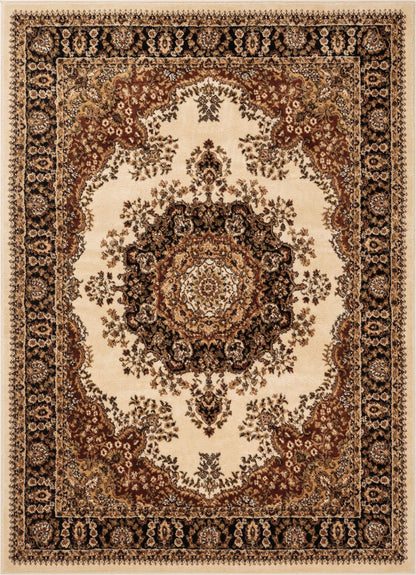 Mahal Ivory Traditional Rug AU-92