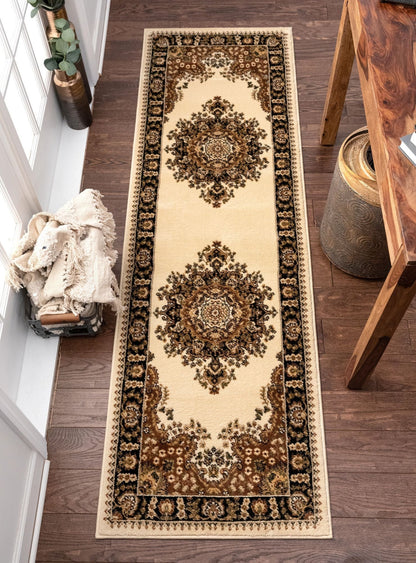 Mahal Ivory Traditional Rug AU-92