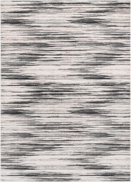 Sebastian Striation Modern Grey Soft Rug BAL-47