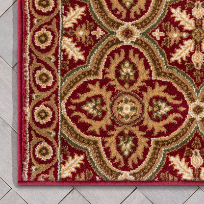 Baldwin Silas Red Beige Roll BAL-80-R