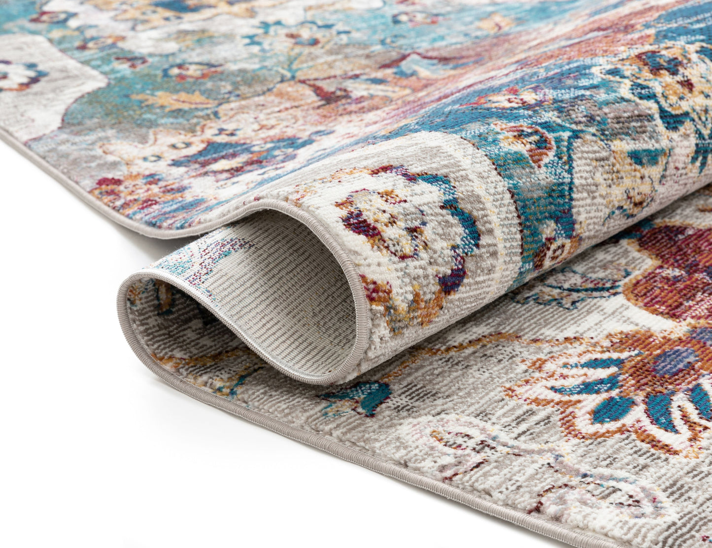 Paloma Vintage Bohemian Oriental Medallion Ivory Rug BL-52