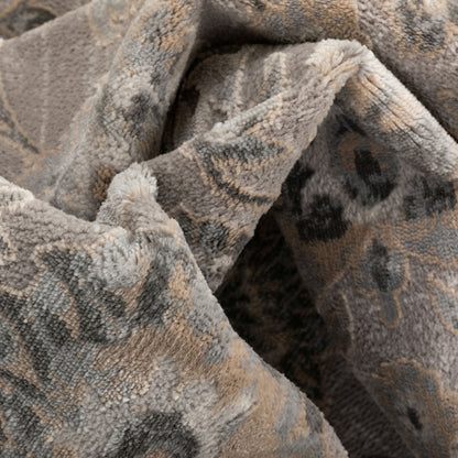 Zena Vintage Oriental Floral Grey Rug BLS-17