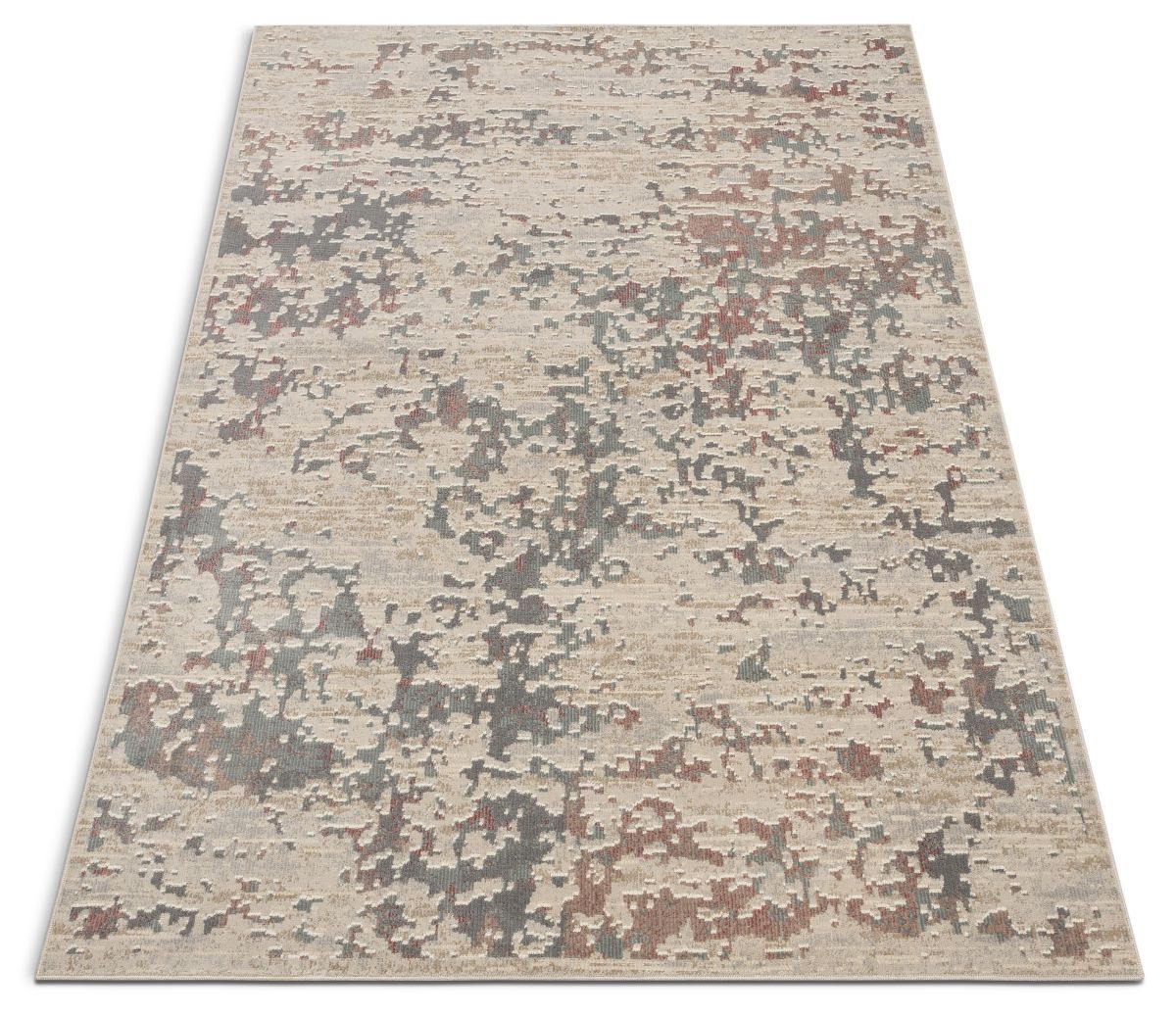 Bowen Beige Vintage Global Abstract Rug CA-102