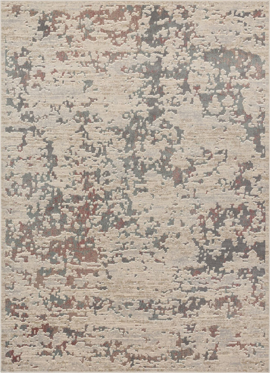 Bowen Beige Vintage Global Abstract Rug CA-102