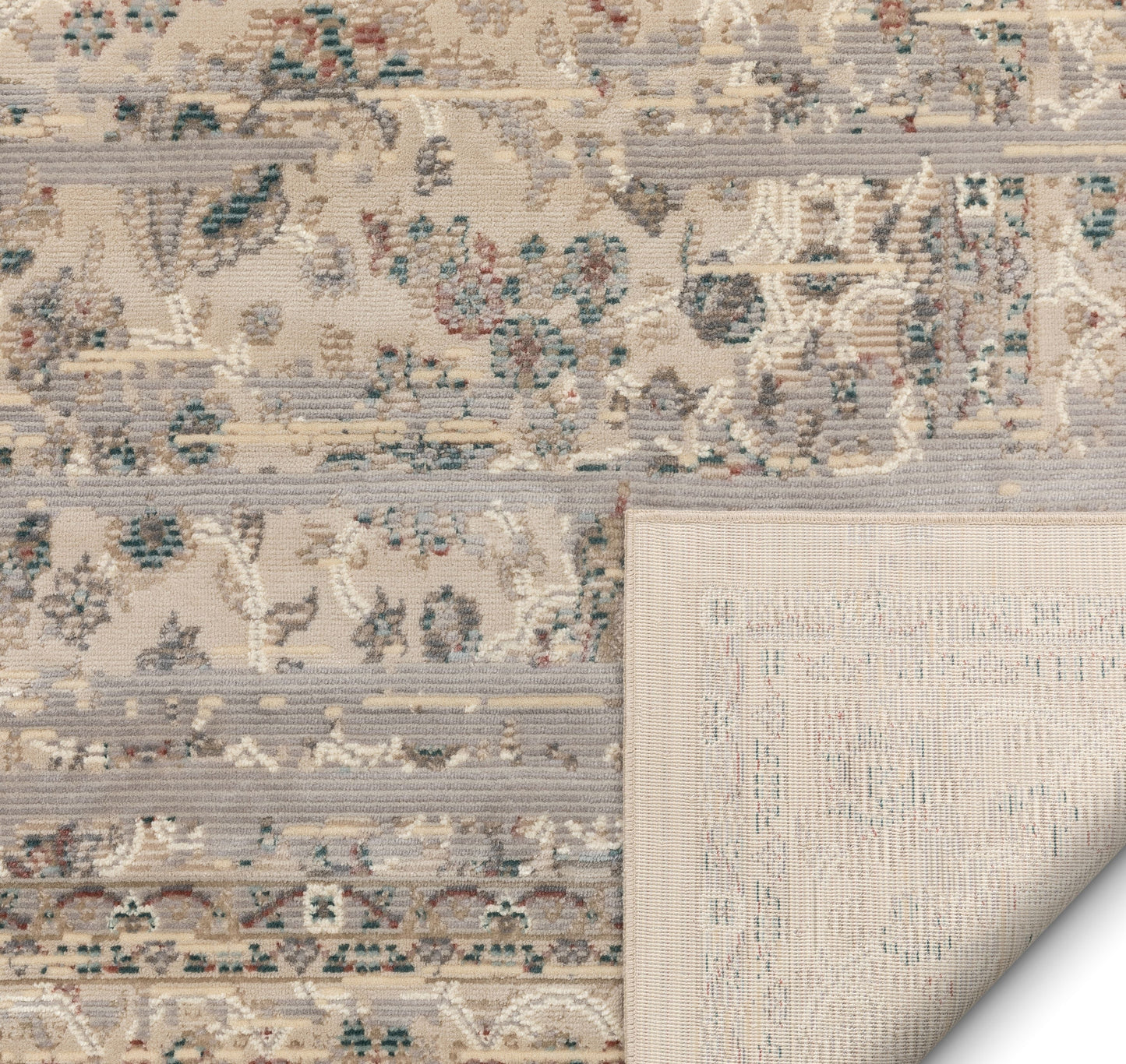 Owen Beige Vintage Global Oriental Medallion Rug CA-42