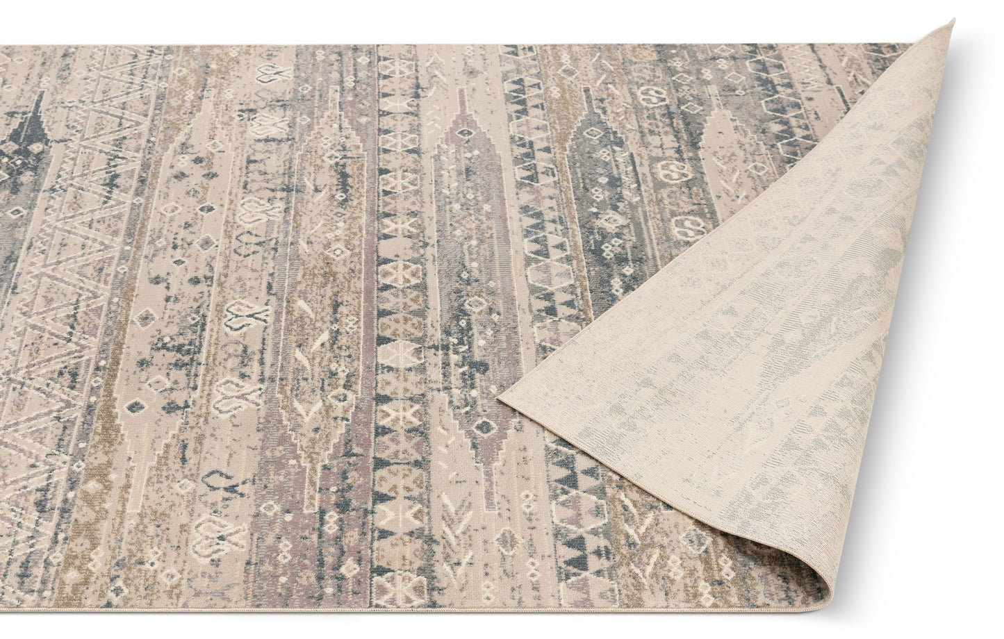 Abby Beige Vintage Oriental Medallion Rug CA-72