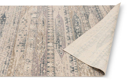 Abby Beige Vintage Oriental Medallion Rug CA-72