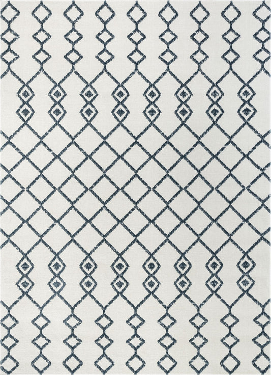 Tiller Moroccan Tribal Ivory Rug CD-32