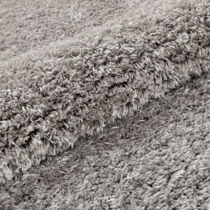 Olympic Silver Modern Shag Rug CE-07