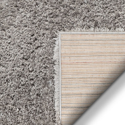 Olympic Silver Modern Shag Rug CE-07