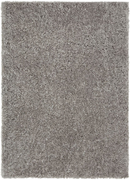 Olympic Silver Modern Shag Rug CE-07