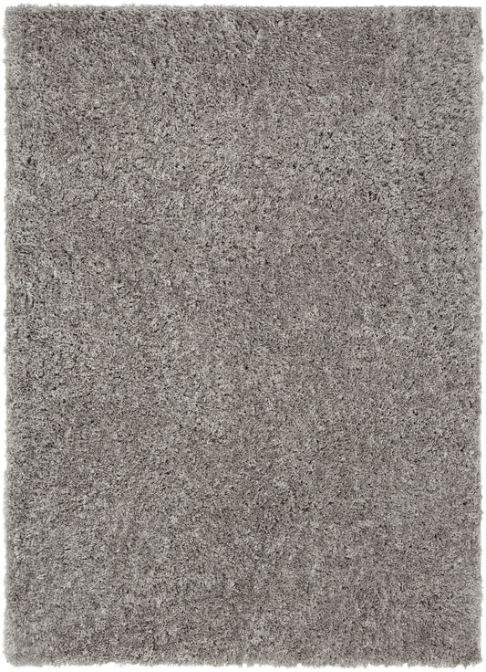 Olympic Silver Modern Shag Rug CE-07