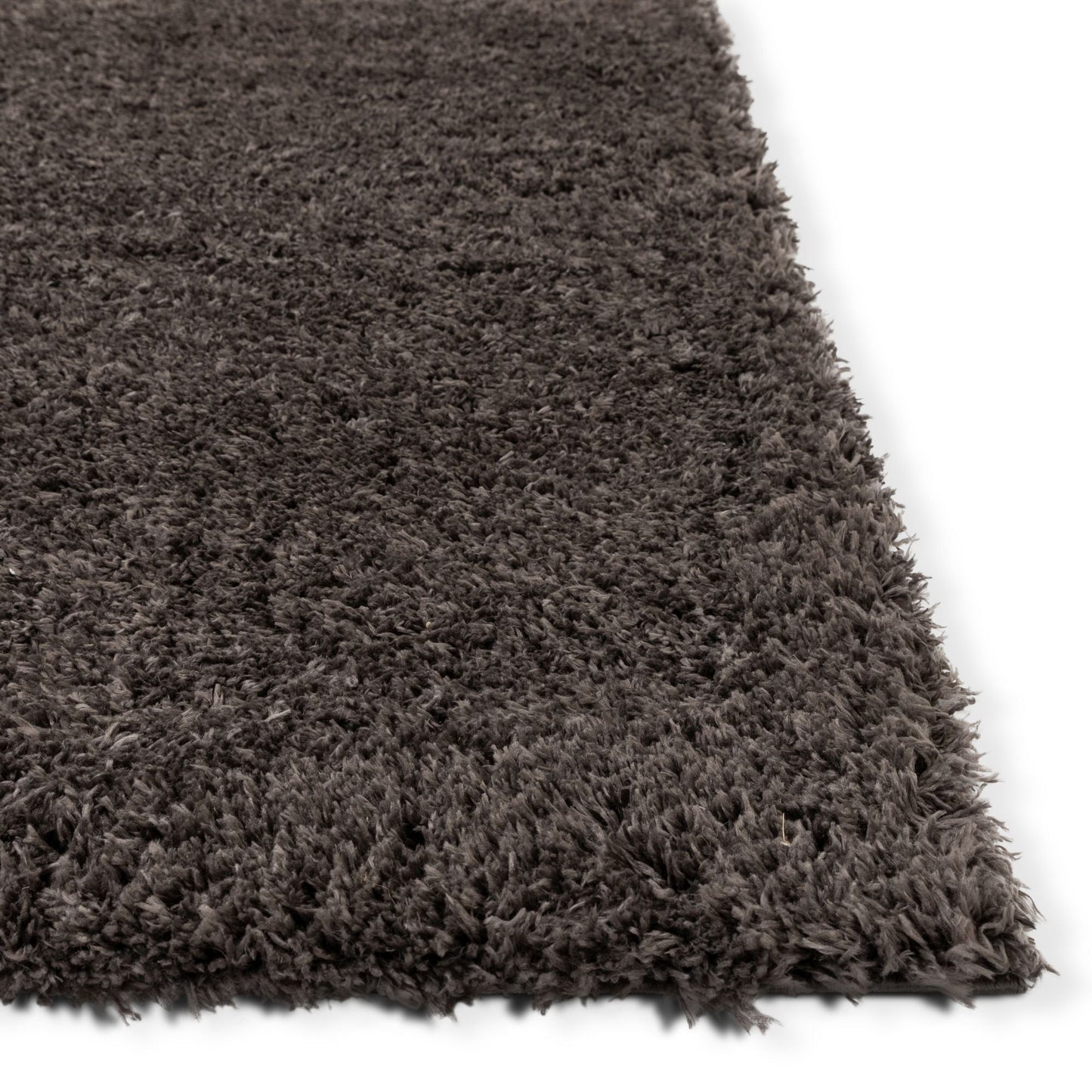 Olympic Super Soft Peppercorn Grey Modern Shag Rug CE-08