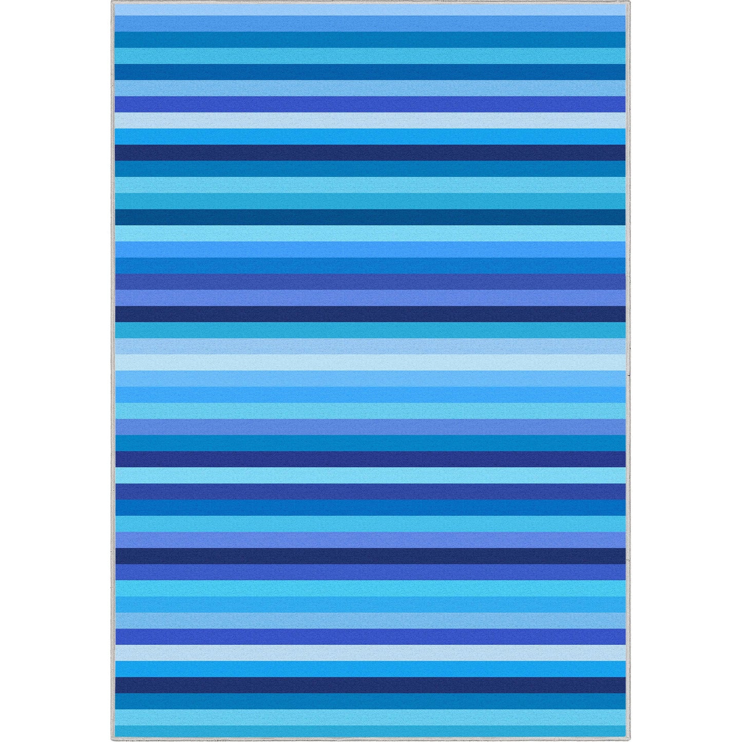 Crayola Stripe Blue Rug CRA-07A