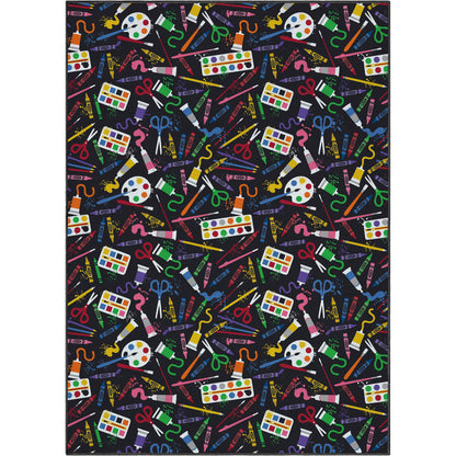 Crayola Art Supplies Black Rug CRA-10A