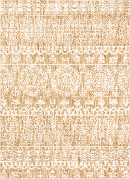 Elodie Ivory Modern Vintage Mediterranean Rug DE-42