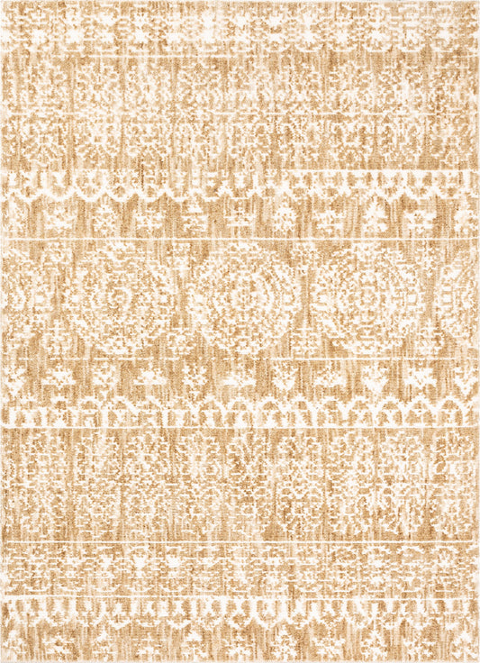 Elodie Ivory Modern Vintage Mediterranean Rug DE-42