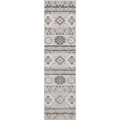 Mamba Grey Modern Indoor Outdoor Rug DO-58